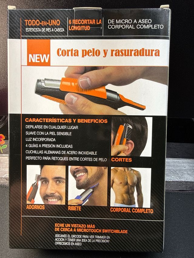 Cortapelos y Rasuradora GV Naranja
