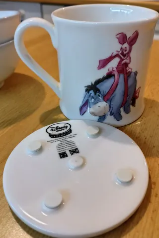 Set 3 tazze: 1 mug e 2 mini scodelle