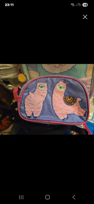 Estuche escolar con llamas