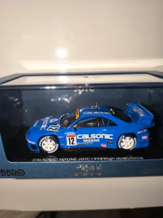 Modellino Nissan Skyline Calsonic JGTC 1998