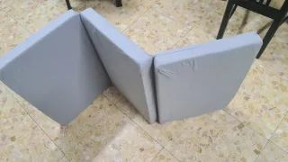 Colchón plegable cuna viaje