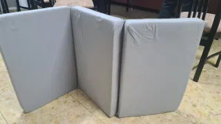 Colchón plegable cuna viaje