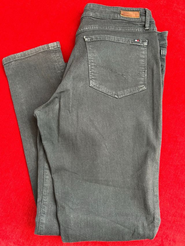 Jeans Tommy Hilfiger donna blu scuro