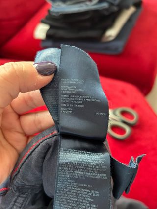 Jeans Tommy Hilfiger donna blu scuro