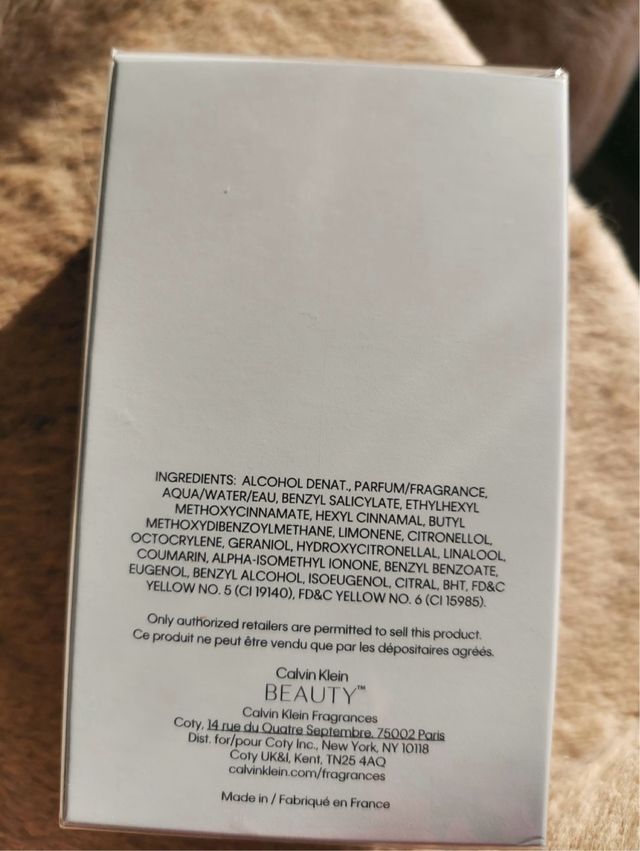 Calvin Klein Beauty Eau de Parfum Spray 100ml