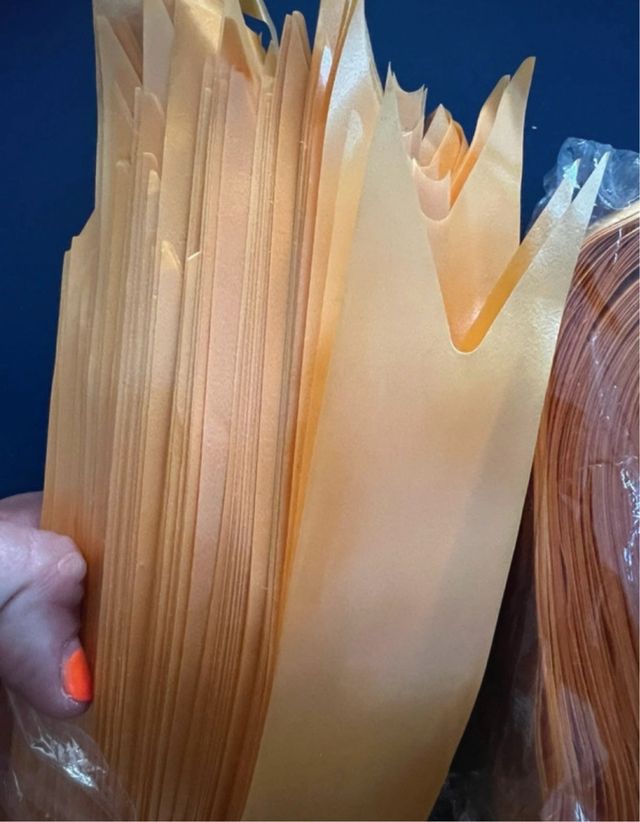 Lazos de regalo grandes dorados y azul cielo