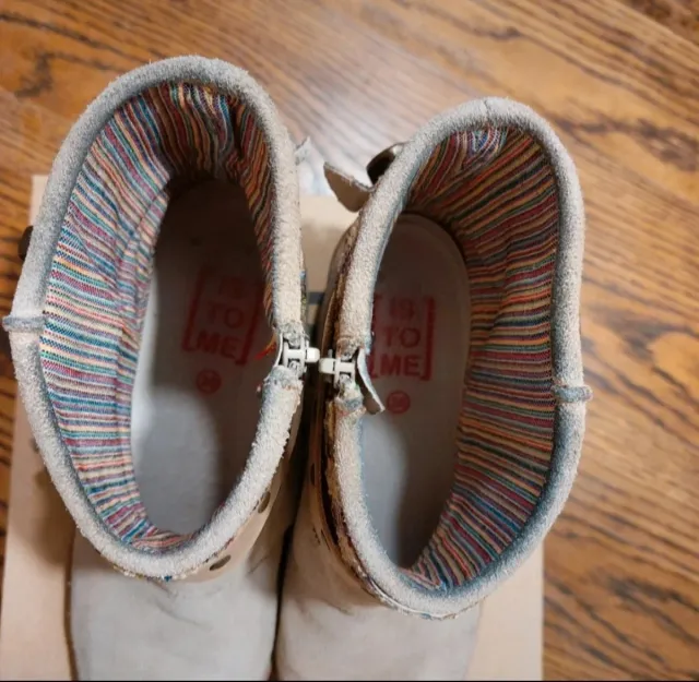 Botines ante beige 'Is To Me' (Talla 38)