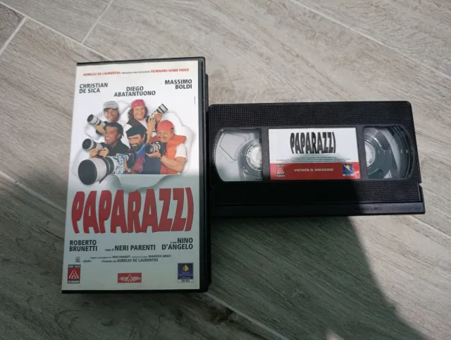 VHS Paparazzi Commedia Italiana