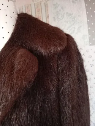 Abrigo vintage marrón