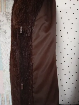 Abrigo vintage marrón