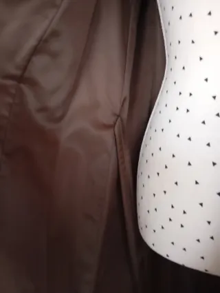 Abrigo vintage marrón