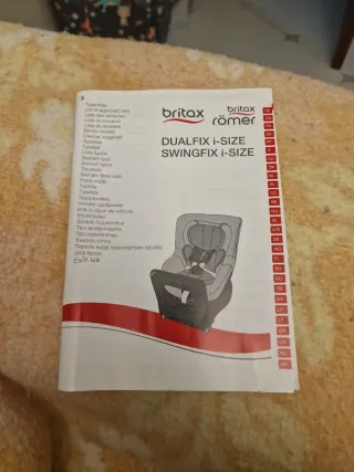 Silla niño coche Britax Römer 360° 0-4 años