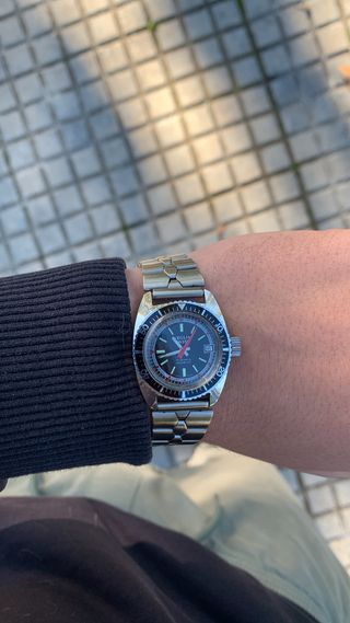 veglia Vintage reloj con mecanismo mecánico suizo