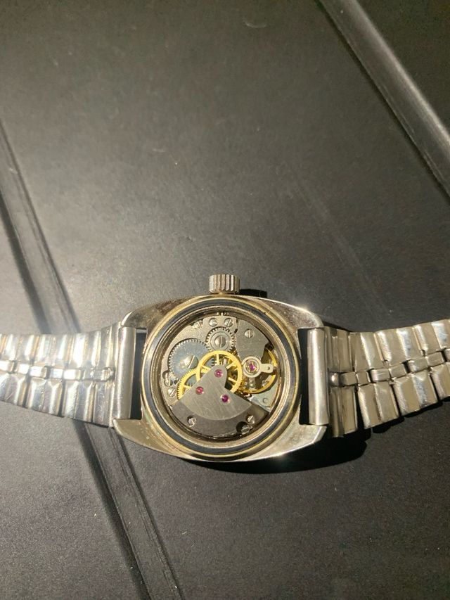 veglia Vintage reloj con mecanismo mecánico suizo