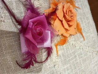 Adornos florales para el pelo