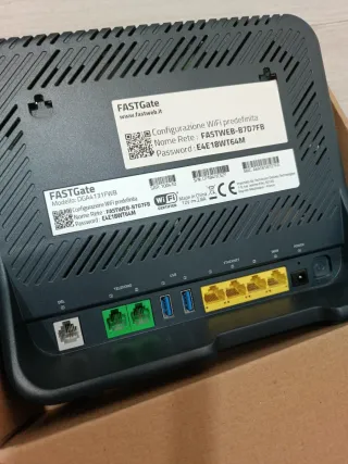 Modem Fastweb nero