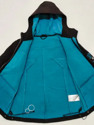 CYGNUS giacca sportiva cappuccio outdoor donna S