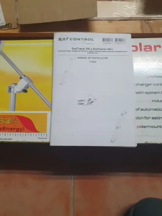 Seguidor solar un eje