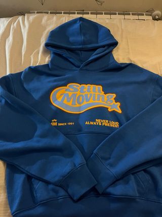 Sudadera Azul Still Moving