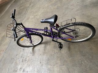 Bicicleta Morada METTA THUNDER 18V