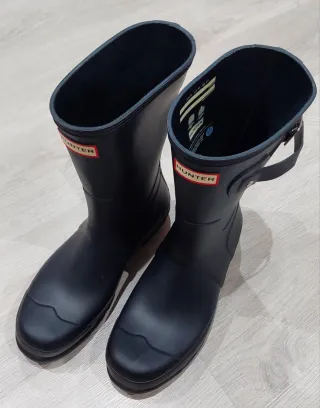 Botas de agua Hunter negras
