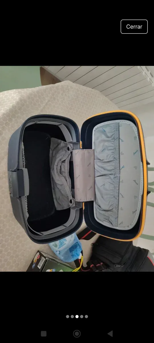 Neceser Roncato Azul y Naranja