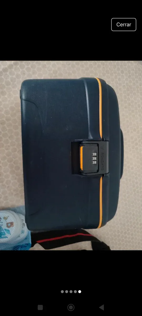 Neceser Roncato Azul y Naranja