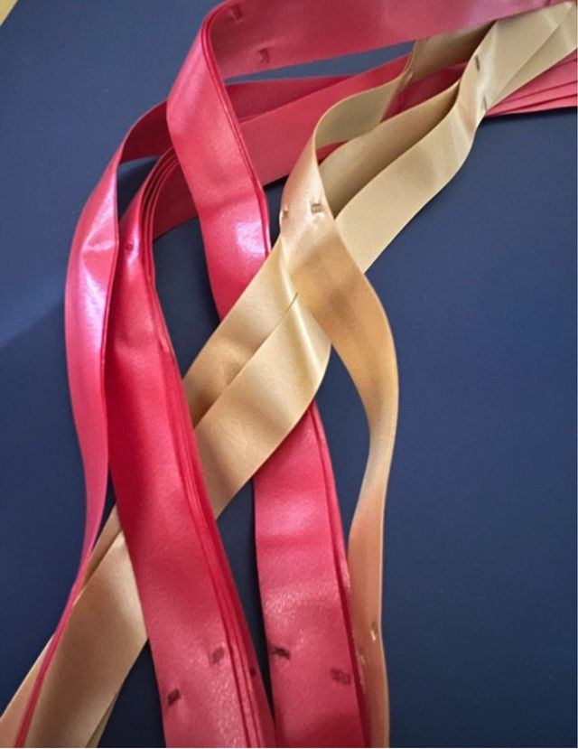 Pack lazos dorados y rojos