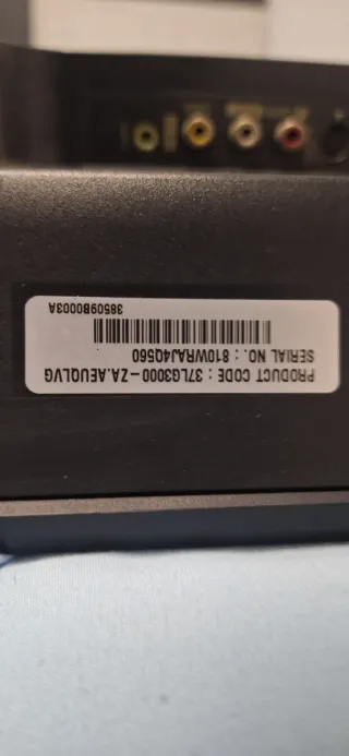 Televisor LG Negro de 37"