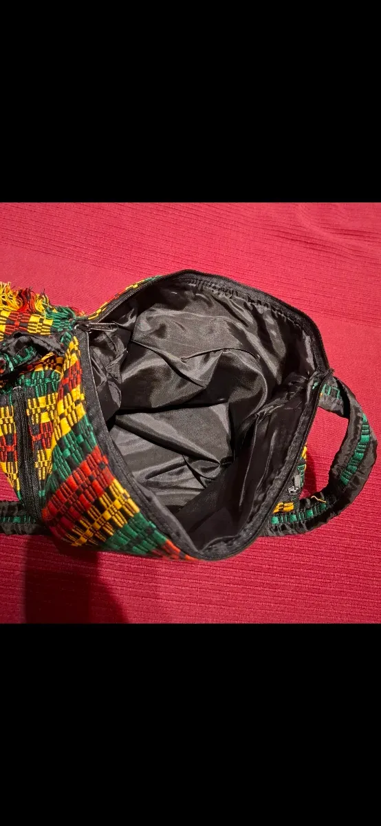 Bolso bandolera étnico multicolor