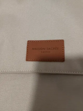 Mochila Maison Sacree Beige/Marrón