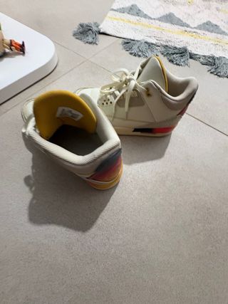 Zapatillas Jordan Travis Scott Beige/Blanco