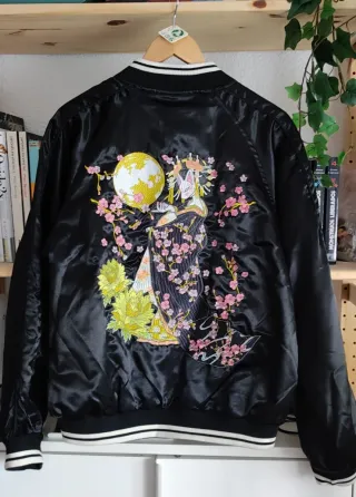 Chaqueta Bomber Japonesa Mujer NUEVA