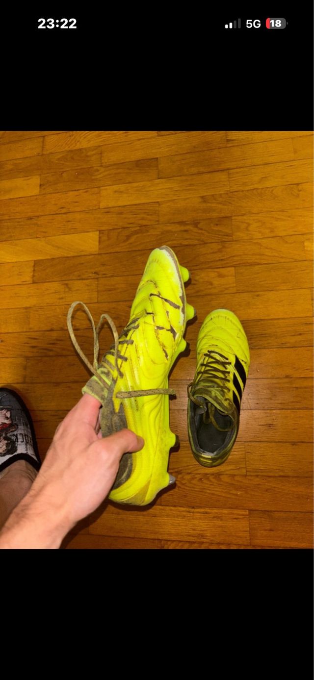 Botas de fútbol Adidas Copa - Amarillas