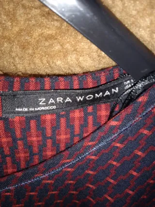 Camiseta Zara Talla L Estampada