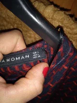 Camiseta Zara Talla L Estampada