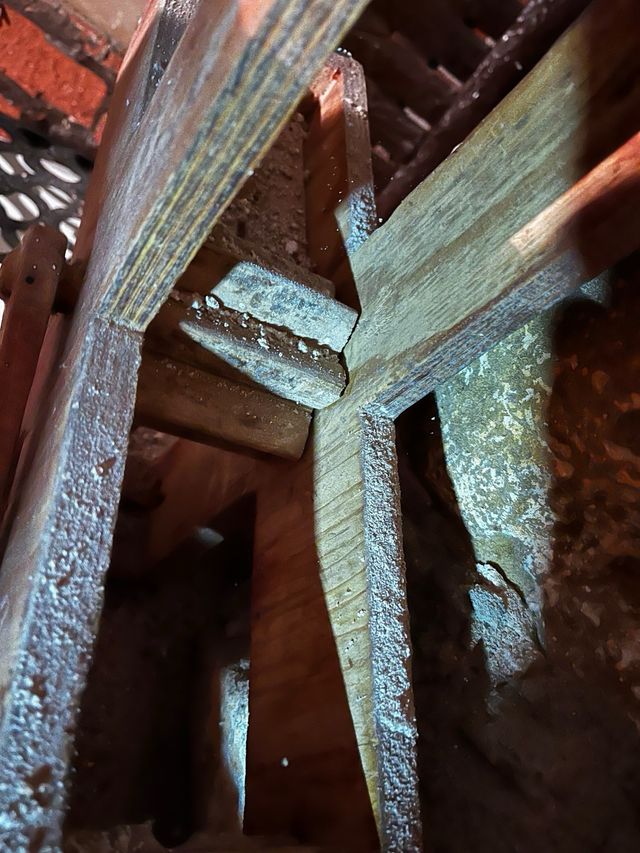 Carraca artesanal para restaurar