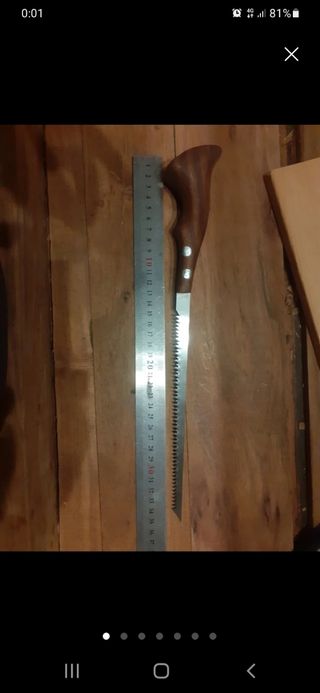 Lote para Nicolás. Sierramano y herramientascorte