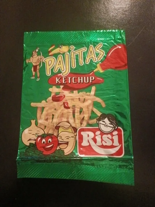 Bolsa Pajitas Ketchup Risi 1998