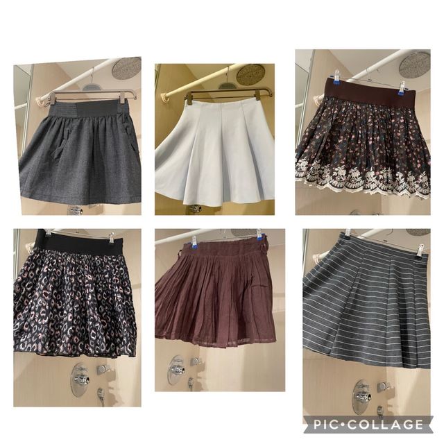 LOTE DE 3 Saia escolar por 9€