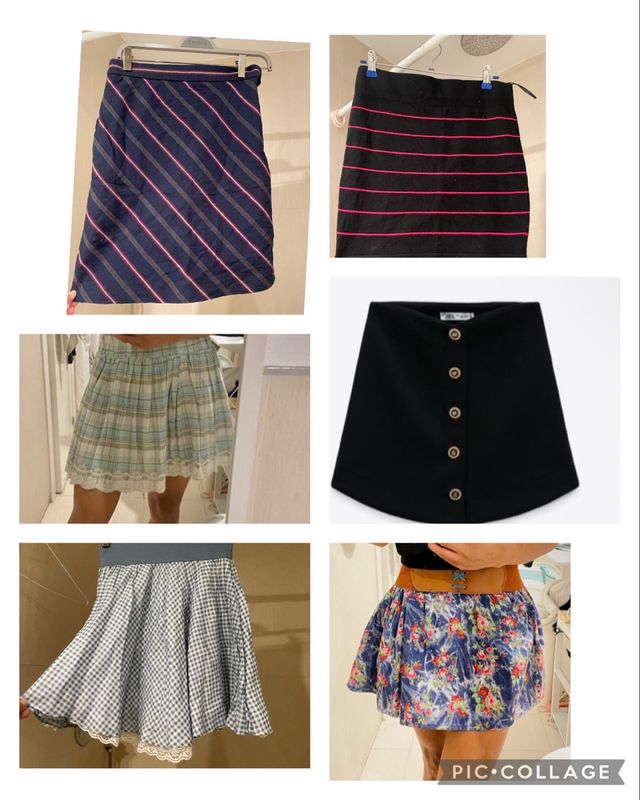 LOTE DE 3 Saia escolar por 9€