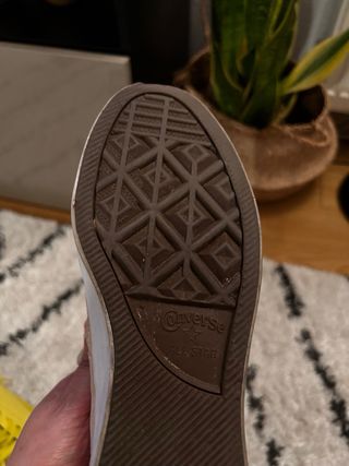 Converse Beige Plataforma