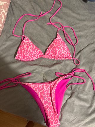 Bikini leopardo rosa