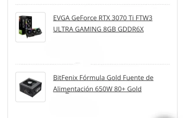 PC GAMING NVIDIA 3070 TI