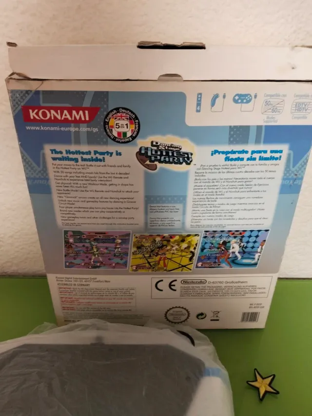 Alfombra de Baile Konami Hottest Party Wii