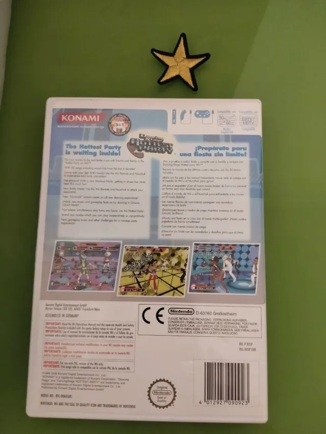 Alfombra de Baile Konami Hottest Party Wii