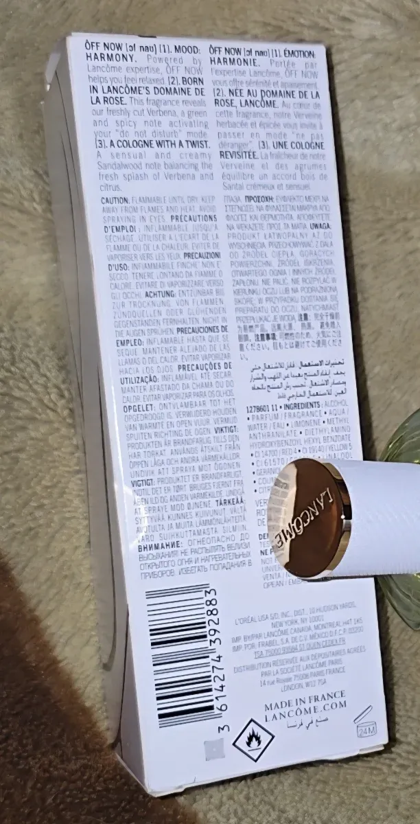 Lancome Off Now Eau de Toilette 100 ml