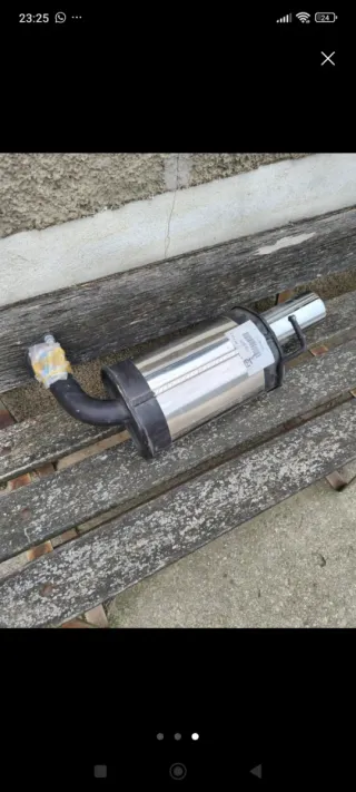 Tubo de escape Mazda silencioso