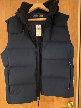 chaleco pluma Ralph Lauren a estrenar