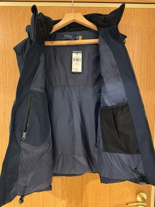 chaleco pluma Ralph Lauren a estrenar